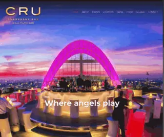 Champagnecru.com(Level up to Bangkok's skies with CRU Champagne Bar at Red Sky) Screenshot