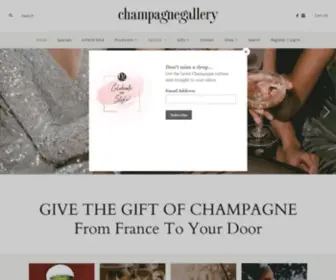 Champagnegallery.com.au(Champagne Online Store) Screenshot