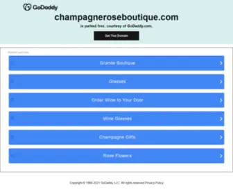 Champagneroseboutique.com(Champagneroseboutique) Screenshot