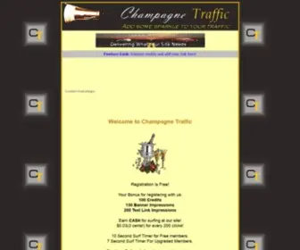 Champagnetraffic.com(Champagne Traffic) Screenshot