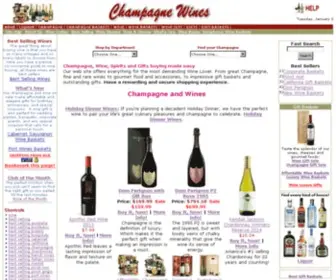 Champagnewines.com(Buy Champagne and Wines Online) Screenshot