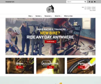 Champaigncycle.com Screenshot