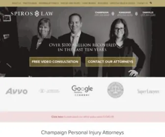 Champaignpersonalinjurylawyer.com(Champaign Personal Injury Lawyer) Screenshot