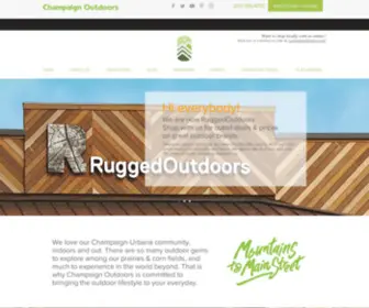 Champaignsurplus.com(Champaign Outdoors (formerly Champaign Surplus)) Screenshot