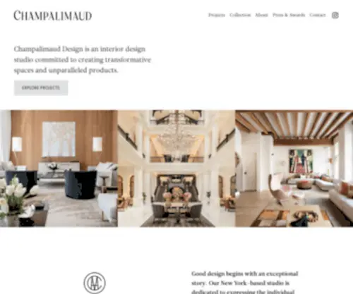 Champalimaud.design(Champalimaud Design) Screenshot