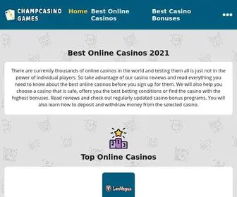 Champcasinogames.com(IIS7) Screenshot