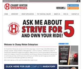 Champhinton.com(Champ Hinton) Screenshot
