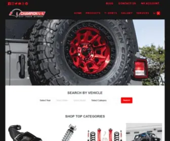 Champion4X4.com(Champion 4x4) Screenshot