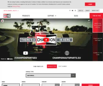 Championautoparts.co.uk(Champion Parts) Screenshot