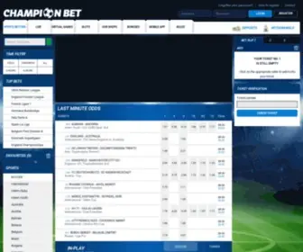 Championbet.ug Screenshot