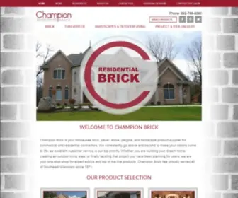 Championbrick.com(Champion Brick) Screenshot