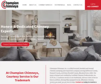 Championchimneys.com(Championchimneys) Screenshot