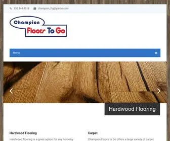 Championfloorstogo.com(Champion Floors To Go) Screenshot