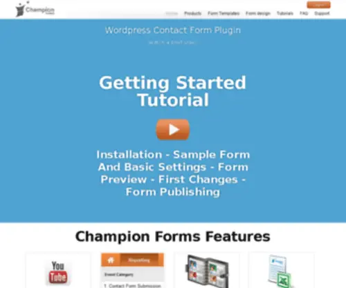 Championforms.com(Champion Forms) Screenshot
