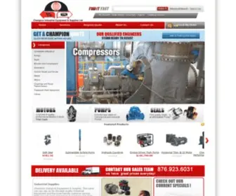 Championindustrialjamaica.com(Industrial Supplies) Screenshot