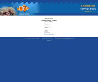 Championlightingdealer.com Screenshot