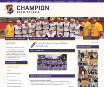 Championlocal.org(Champion Local Schools) Screenshot