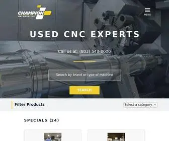 Championmachinery.com(Used CNC Machine for Sale) Screenshot