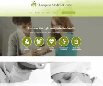 Championmedical.com.au(Champion Medical Centre) Screenshot