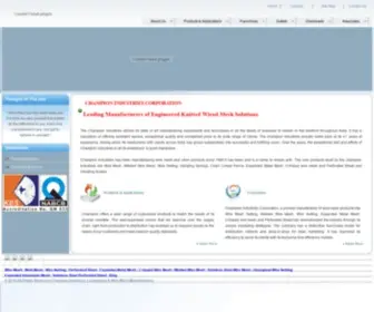 Championmesh.in(Wire Mesh Manufacturers) Screenshot