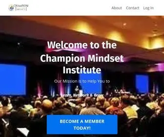 Championmindsetinstitute.com(Champion Mindset Institute) Screenshot