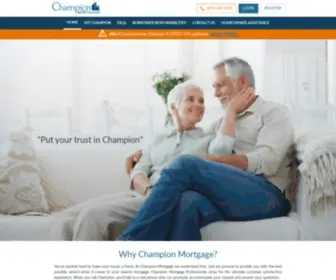 Championmortgage.com(Champion Mortgage) Screenshot