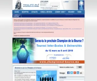 Championnat-Bourse.ma(Les Champions de la Bourse) Screenshot