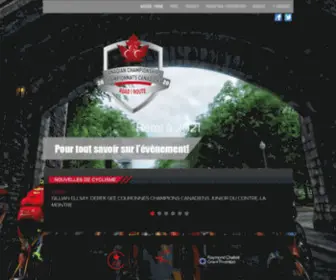 Championnatscanadiensroute.com(Championnats cyclistes nationaux) Screenshot