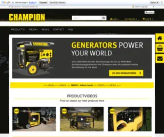 Championpowerequipment.de(Championpowerequipment) Screenshot