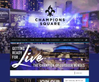 Champions-Square.com(Champions Square) Screenshot