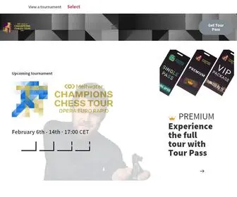 Championschesstour.com(Meltwater Champions Chess Tour FinalsMeltwater Champions Chess Tour 2021) Screenshot