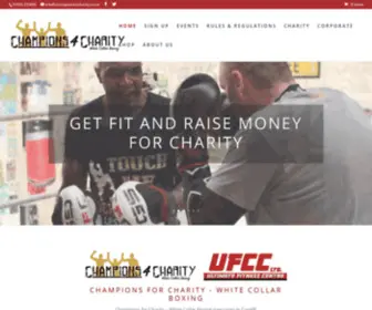 Championsforcharity.co.uk(Championsforcharity) Screenshot