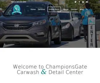 Championsgatecarwash.com(The Best Car Wash & Detailing Service in Central Florida) Screenshot