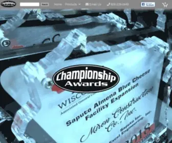 Championshipawards.com(Championship Awards) Screenshot