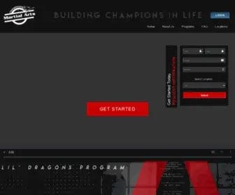 Championshipmartialarts.com(Championship Martial Arts) Screenshot