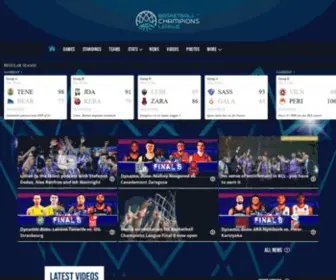 Championsleague.basketball(Basketball Champions LeagueFIBA.basketball) Screenshot