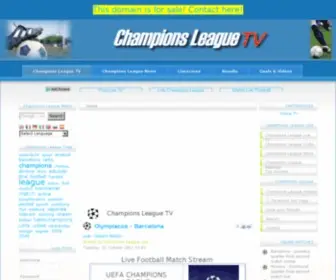 Championsleaguetv.com Screenshot