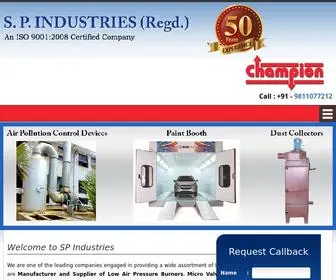 Championspi.com(Industrial Blowers) Screenshot