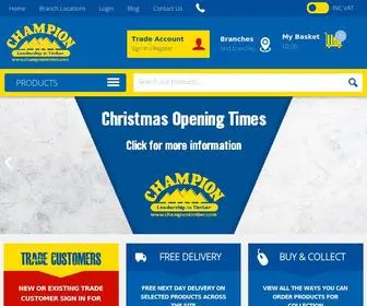 Championtimber.com(Champion Timber) Screenshot