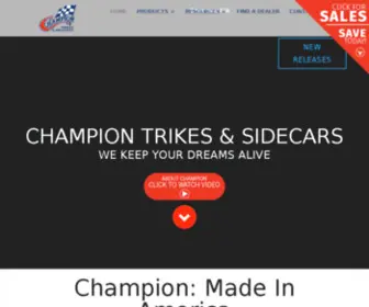 Championtrikes.com(Motorcycle trike kit) Screenshot