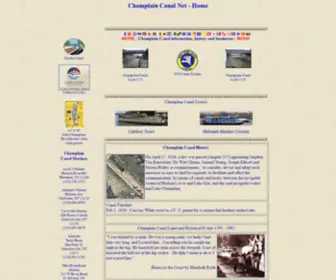 Champlaincanal.net(Champlain Canal) Screenshot