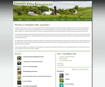 Champlainvalleyag.com(Champlain Valley Agronomics) Screenshot