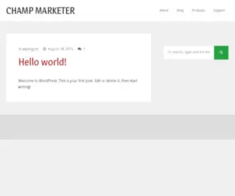 Champmarketer.com(Looking for best instagram services then GPC.FM) Screenshot