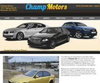 Champmotorsroswell.com(Champ Motors) Screenshot