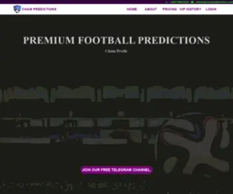 Champredictions.com Screenshot