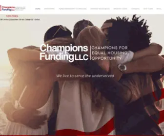 Champstpo.com(Champions Funding) Screenshot