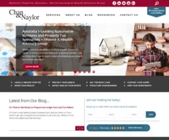 Chan-Naylor.com.au(Property & Business Tax Accountants & Advisors) Screenshot