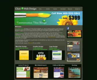 Chan-WEB.com(Chan-Web Design) Screenshot