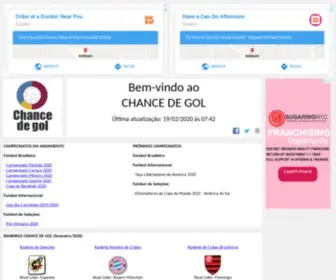 Chancedegol.com.br(CHANCE DE GOL) Screenshot