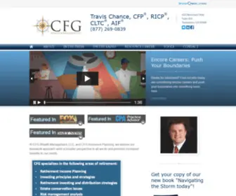 Chancefinancialgroup.com(CFG Wealth Management) Screenshot